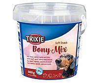 Мягкое лакомство для собак Trixie Soft Bony Mix 500 грамм VA, код: 2669963