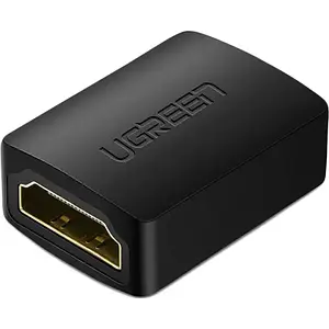 Перехідник Ugreen 20107 HDMI(мама) - HDMI(мама) Black