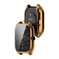 Захисний чохол для смарт годинника Amazfit GTS4 золотистий, фото 2