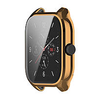 Комплект для годинника Amazfit GTS4 золотистий (чохол + ремінець Rolex design 20 мм), фото 6