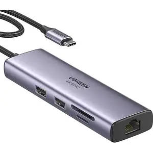 USB-хаб Ugreen CM512 Gray (60515)