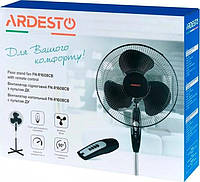 Вентилятор напольный Ardesto FN-R1608CB 45 Вт черный высокое качество