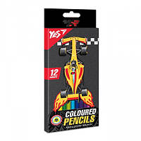 Набор цветных карандашей Yes Race Legend 290671 12 цветов высокое качество
