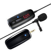 Беспроводной микрофон для телефона, смартфона петличный Savetek P7-UHF (100672) FT, код: 2489084