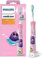 Детская электрическая зубная щетка Philips Sonicare For Kids HX6352-42 высокое качество