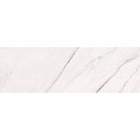 CARRARA CHIC WHITE CHEVRON STRUCTURE GLOSSY (1 сорт)