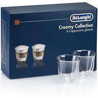 Набор стаканов DeLonghi Creamy Collection Cappuccino DLSC-301 190 мл 6 шт высокое качество