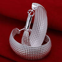 Сережки в стилі Tiffany "Ніжна кольчуга"