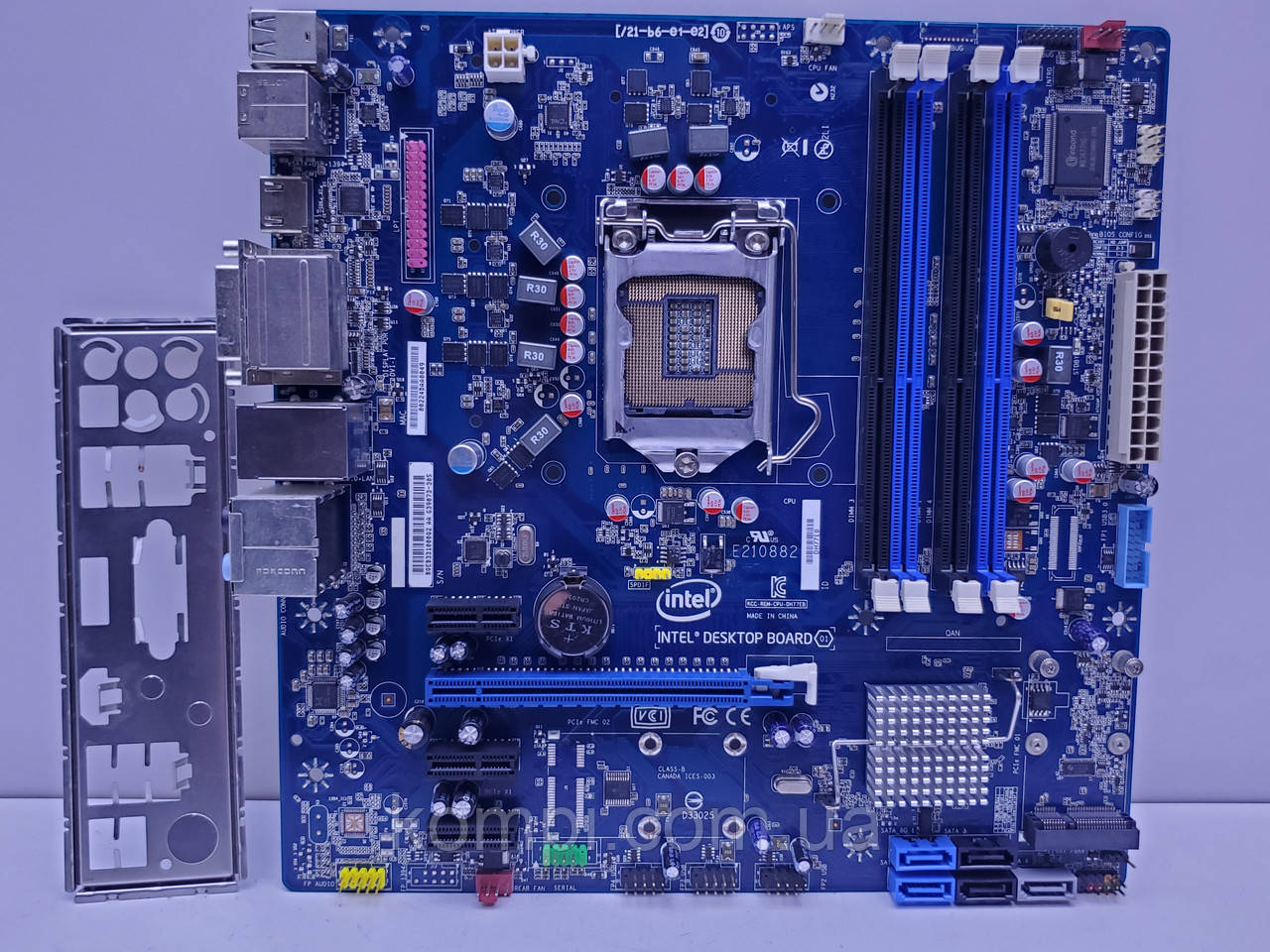 Материнська плата s1155 INTEL DH77DE (Socket 1155,USB 3.0,DDR3,б/у)