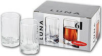 Набор низких стаканов Pasabahce Luna 6 предметов 42378 высокое качество