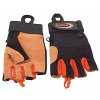 Перчатки без пальцев Climbing Technology Half Finger Black Orange XXL (1053-7X980AO-XXL) KS, код: 7615702