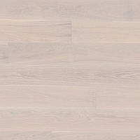 Паркетна дошка T03 Oak crystal white 1561 plank, balanced, white-matt lacq (1 сорт)