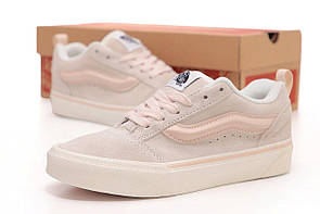 Кеди жіночі світло-рожеві Vans Knu Pastels Pink (15019)