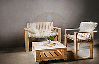 Комплект мебели из дивана Лиссабон с креслом Кембридж и журнальным столом Штутгарт Классный набор мебели