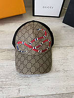 Кепка Gucci Kingsnake Print GG Supreme Baseball Hat