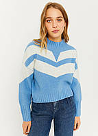 Жіночий светр теплий укорочений Tally Weijl Блакитний