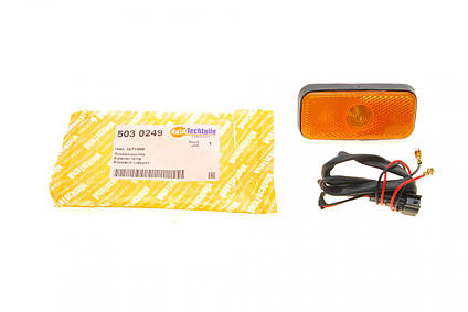Ліхтар бічний габаритний Ford Transit 00-14 (жовтий) Autotechteile 5030249, фото 1