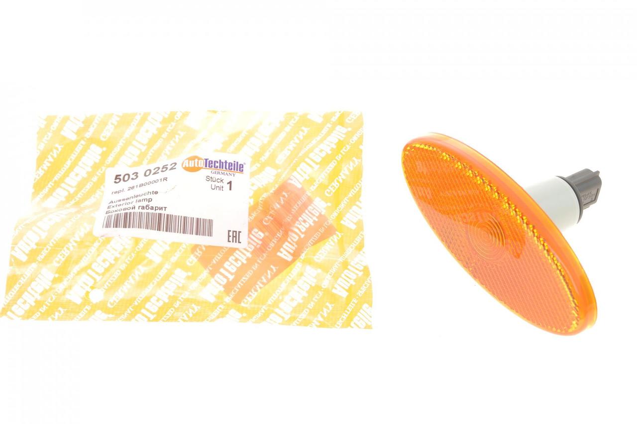 Ліхтар бічний габаритний Renault Master / Opel Movano 10- (жовтий) Autotechteile 5030252