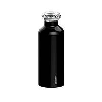 Бутылка-термос Guzzini On the Go 11670010 500 мл черная высокое качество