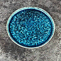Тарелка OLens Тотем JM-1535-Т 21 см голубая высокое качество
