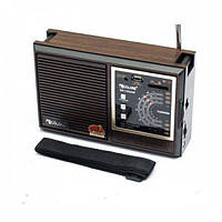 Радіоприймач мультидіапазонний GOLON RX-9933 Brown Techo