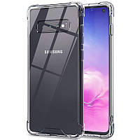 Чехол на Samsung Galaxy S10+ plus / для самсунг галакси с10 плюс с усиленными углами