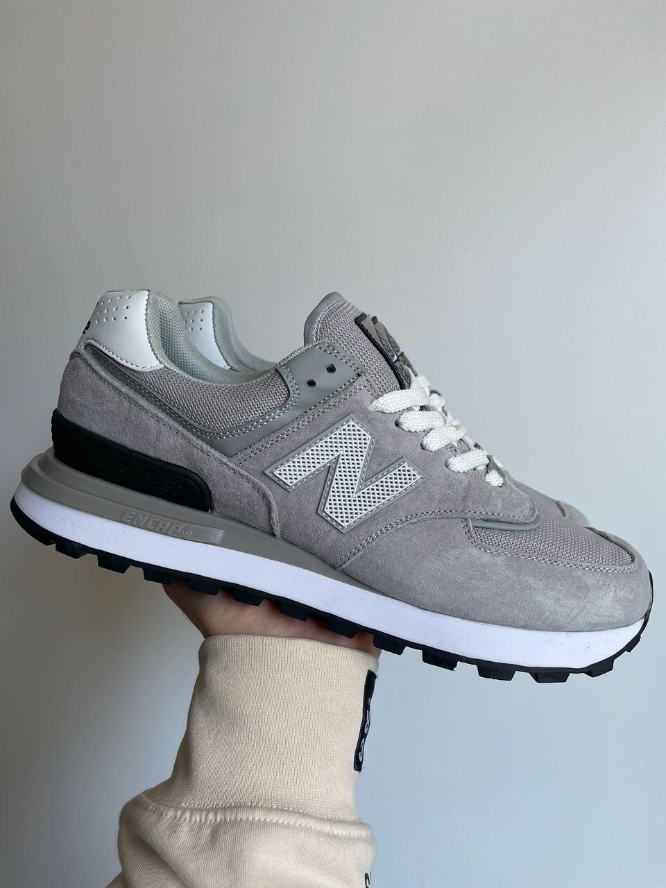 Кросівки чоловічі сірі New Balance 574 Legacy Stone Island Grey (16443)
