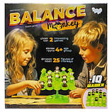 Настільна розвивальна гра "Balance Monkey Баланс мавп і IQ Шашки" Danko Toys, фото 4