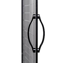 Душова кабіна 90*90*195 см з низьким піддоном VIVIA 091 Black s line JK New, фото 5