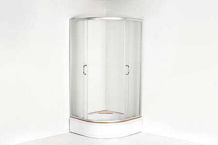 Душова кабіна 90*90*195 середній піддон (30 см) VIVIA 09-30 RC, фото 1