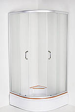 Душова кабіна 90*90*195 середній піддон (30 см) VIVIA 09-30 RC, фото 2