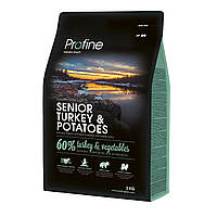 Сухий корм Profine Senior Turkey Potato 3 kg (д літніх собак) UM, код: 2736368