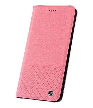 Чохол книжка протиударний магнітний для Samsung A51 A515F "PRIVILEGE" Рожевий - №5
