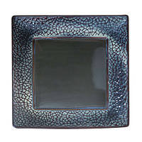 Тарелка квадратная подставная Losk Dec Marron Brown Grey L0480-XY4610AA 27 см серая высокое качество