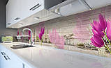 Наклейка вінілова кухонний фартух Zatarga Весна в Лондоні 650х2500 мм KB, код: 5562248, фото 5
