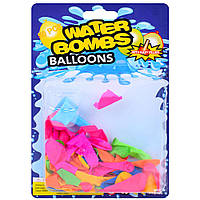 Гра водяні бомби/кульки, 50шт, на листі, 14-21-2см /240/ FG231109021Q irs