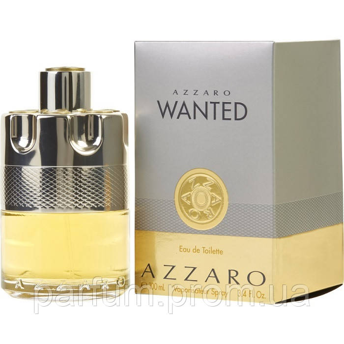 Azzaro Wanted 100 ml (оригінальне паковання) Аззаро Вогнед чоловіча туалетна вода