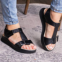 Женские сандалии Fashion Bruno 3027 37 размер 24 см Черный высокое качество