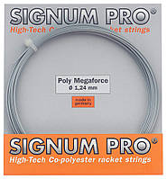 Теннисные струны Signum Pro Poly Megaforce 12,2 м Серый (115-0-1) KB, код: 1639955