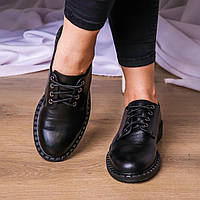 Туфли женские Fashion Ulem 3180 37 размер 24 см Черный высокое качество