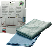 Микрофибровые салфетки E-Cloths для ухода за бытовой техникой Bosch, Siemens 00466148