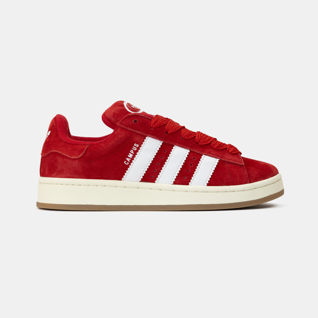 Жіночі Кросівки Adidas Campus 00s Red White / Адідас Кампус 00 Червоні з Білим