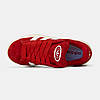 Жіночі Кросівки Adidas Campus 00s Red White / Адідас Кампус 00 Червоні з Білим, фото 8