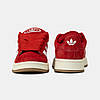 Жіночі Кросівки Adidas Campus 00s Red White / Адідас Кампус 00 Червоні з Білим, фото 7