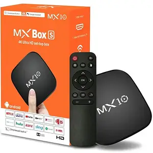 Медіаплеєр EpiK Smart Android TV Box MX10 Black