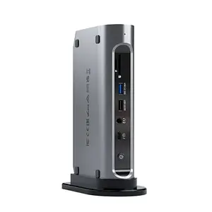 Док-станція Satechi Thunderbolt 4 Multimedia Pro Dock Space Gray (ST-DT4PMM-EU)