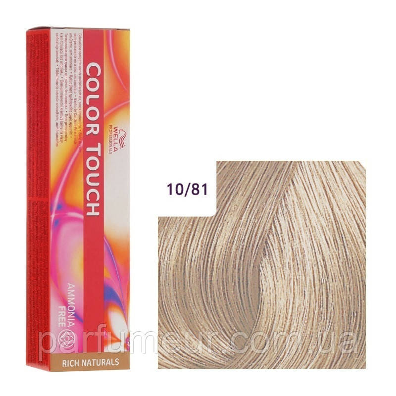Wella Color Touch 10/81 ніжний ангел, фото 1