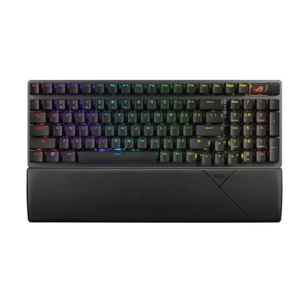 Клавіатура Asus ROG Strix Scope II 96 Wireless EN PBT Black (90MP037A-BKUA01)