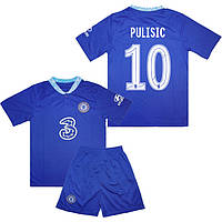 Детская футбольная форма PULISIC 10 Челси 2022-2023 Nike Home 155-165 см (set3289_115695)