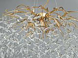 Сучасна кришталева люстра 1607-600GD, фото 3
